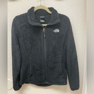 North Face Fuzzy Black Jacket